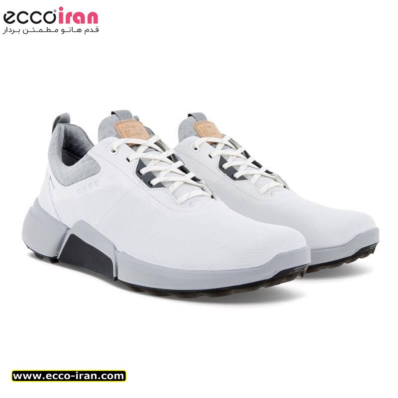 کفش مردانه اکو اصل مدل ECCO M GOLF BIOM H4 WHITE/CONCRETE