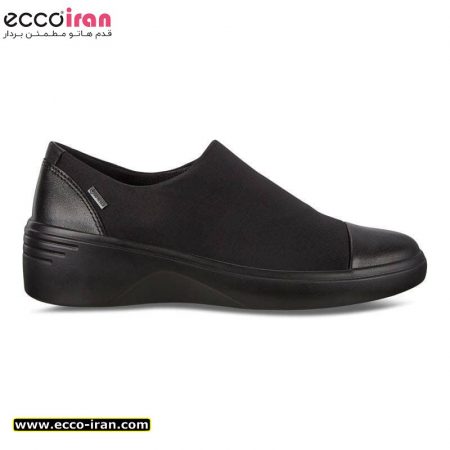کفش زنانه اکو اصل مدل ECCO SOFT 7 WEDGE W BLACK/BLACK