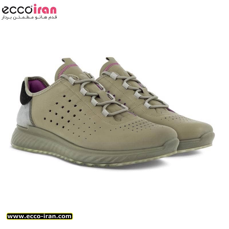 کفش مردانه اکو اصل مدل ECCO ST.1 M VETIVER/BLACK/WILD DOVE