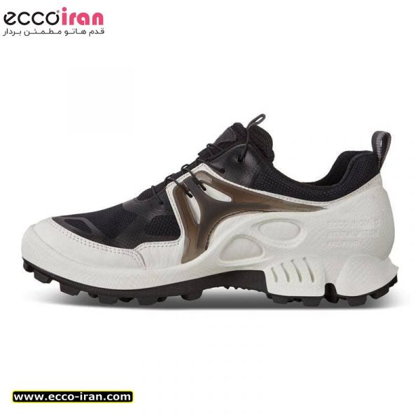 کفش مردانه اکو اصل مدل ECCO BIOM C-TRAIL M WHITE/BLACK