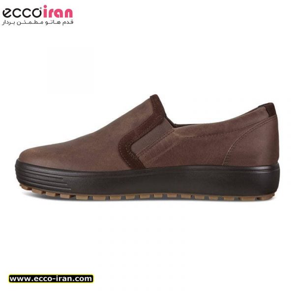 کفش مردانه اکو اصل مدل ECCO SOFT 7 TRED M COFFEE/COFFEE