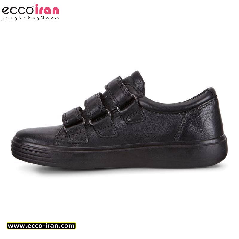 کفش پسرانه اکو اصل ECCO S7 TEEN BLACK/BLACK - فروشگاه اکو ایران